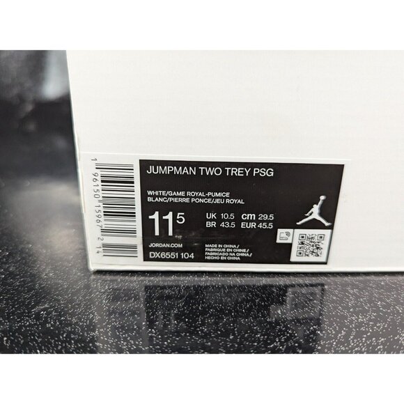 Nike Air Jordan Jumpman Two Trey White Red Blue DX6551-104 Men's Size 11… - Picture 9 of 9